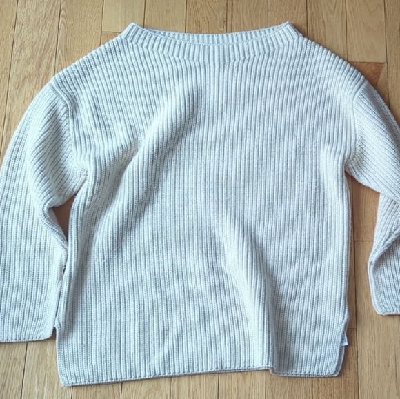 Zara Sweaters - Zara Ribbed Cream Sweater